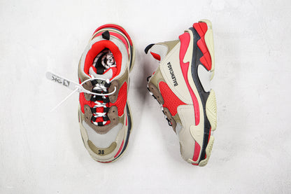 Balenciaga Triple S "Red-Grey"