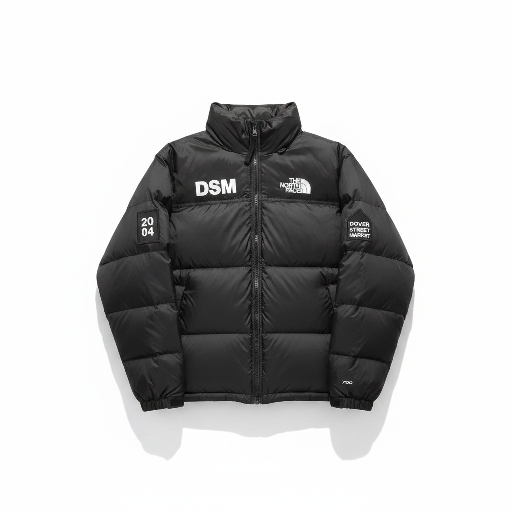 Dover Street Market x The North Face 700 Down Jacket "Black"