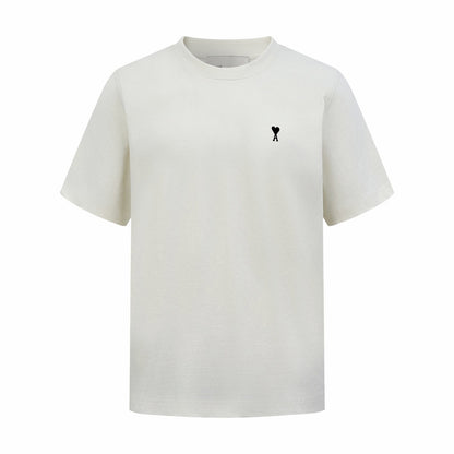 Ami Paris Place Des Victoires T-Shirt "White-Black"