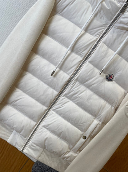 Moncler Hybrid Down Jacket "White"