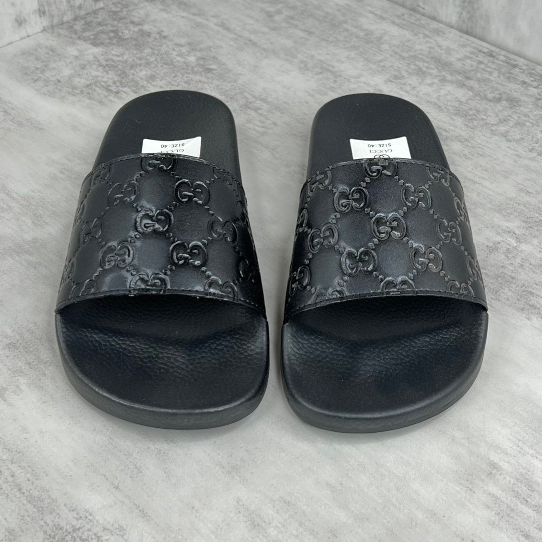 Gucci Slides "Black"