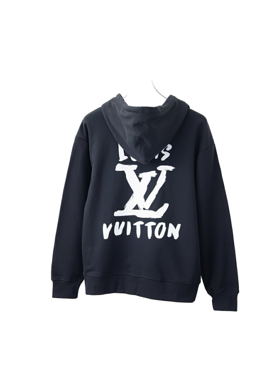 Louis Vuitton Hoodie "Black-White"