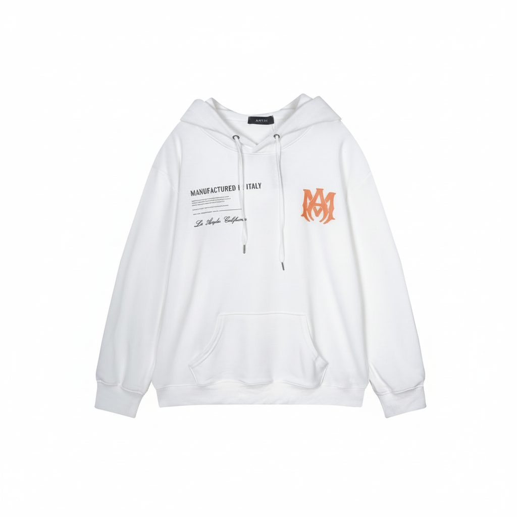 Amiri Military Specs Hoodie "White"