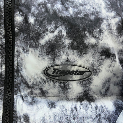 Trapstar Hyperdrive Down Jacket "Black-Tie Dye"