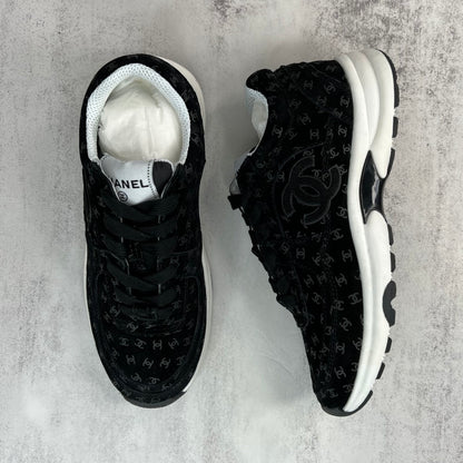 Chanel 22A "Black All Over Logo"
