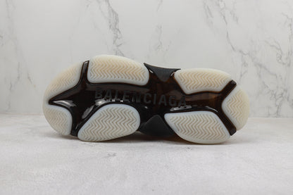 Balenciaga Triple S "White-Brown Clear Sole"