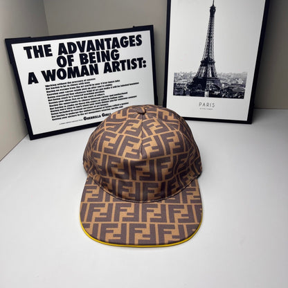 Fendi FF Cotton Baseball Cap