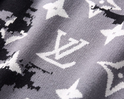 Louis Vuitton Sweater "Grey-White-Black"
