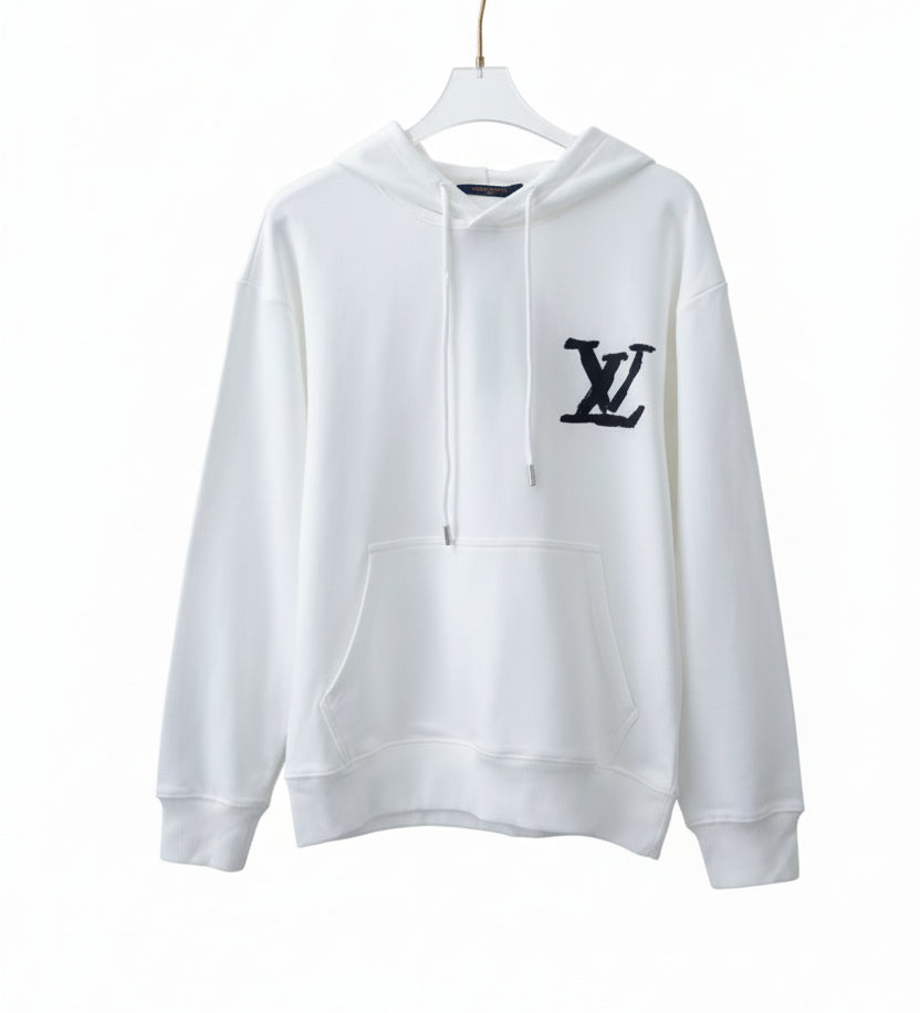 Louis Vuitton Hoodie "White-Black"
