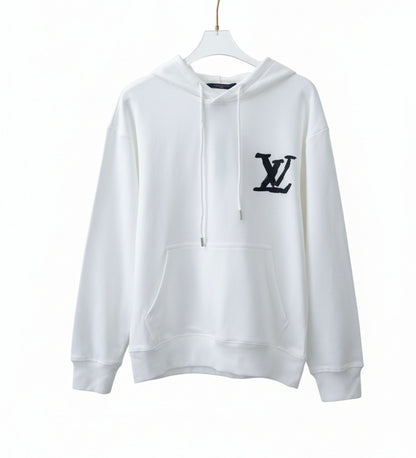 Louis Vuitton Hoodie "White-Black"