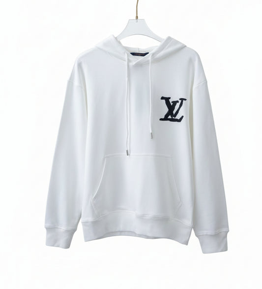 Louis Vuitton Hoodie "White-Black"