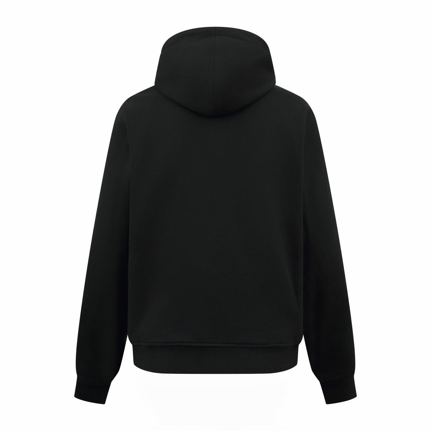 Ami Paris Zip-Up Hoodie "Black"