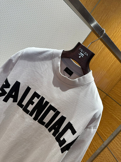 Balenciaga Tape Type T-Shirt "Off White"