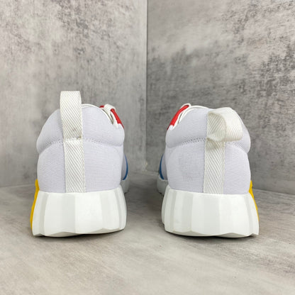 Hermes Bouncing Sneakers "Grey-Blue-Red"