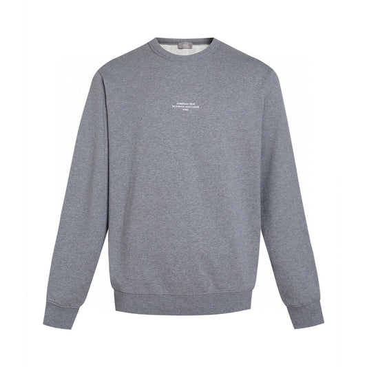 Dior Montaigne Sweatshirt "Gray Cotton Fleece"