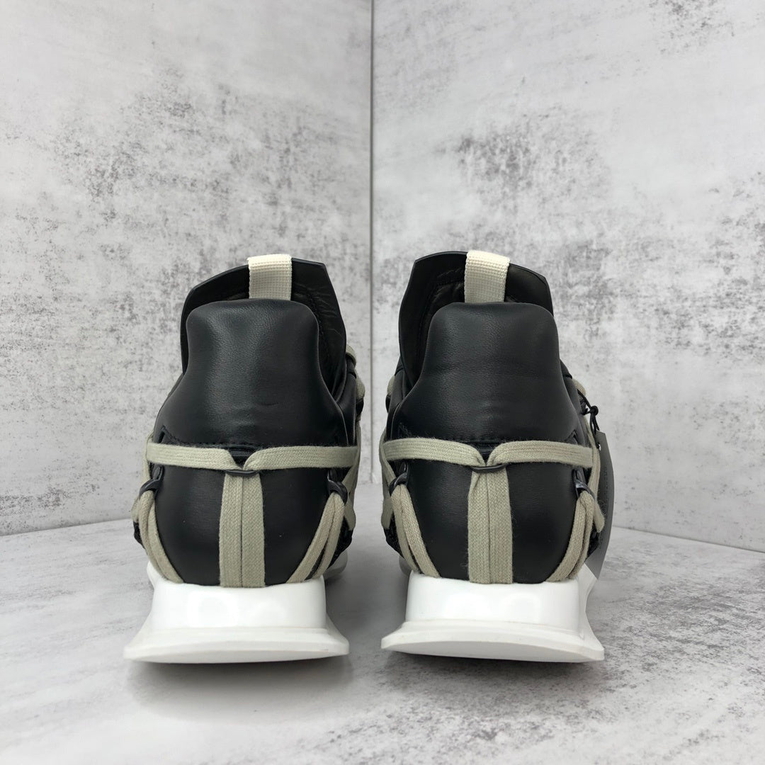 Rick Owens Geth Runner Megalaced "Black"