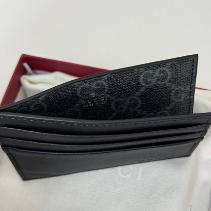 Gucci GG Emblem Embossed Card Case