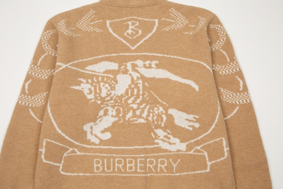 Burberry Knight Cardigan "Beige"