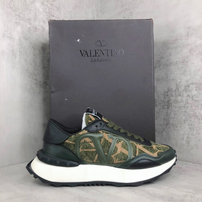 Valentino Garavani Netrunner "Green-Black-Beige Monogram"