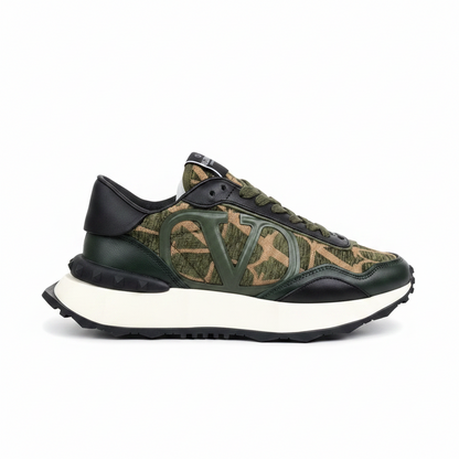 Valentino Garavani Netrunner "Green-Black-Beige Monogram"