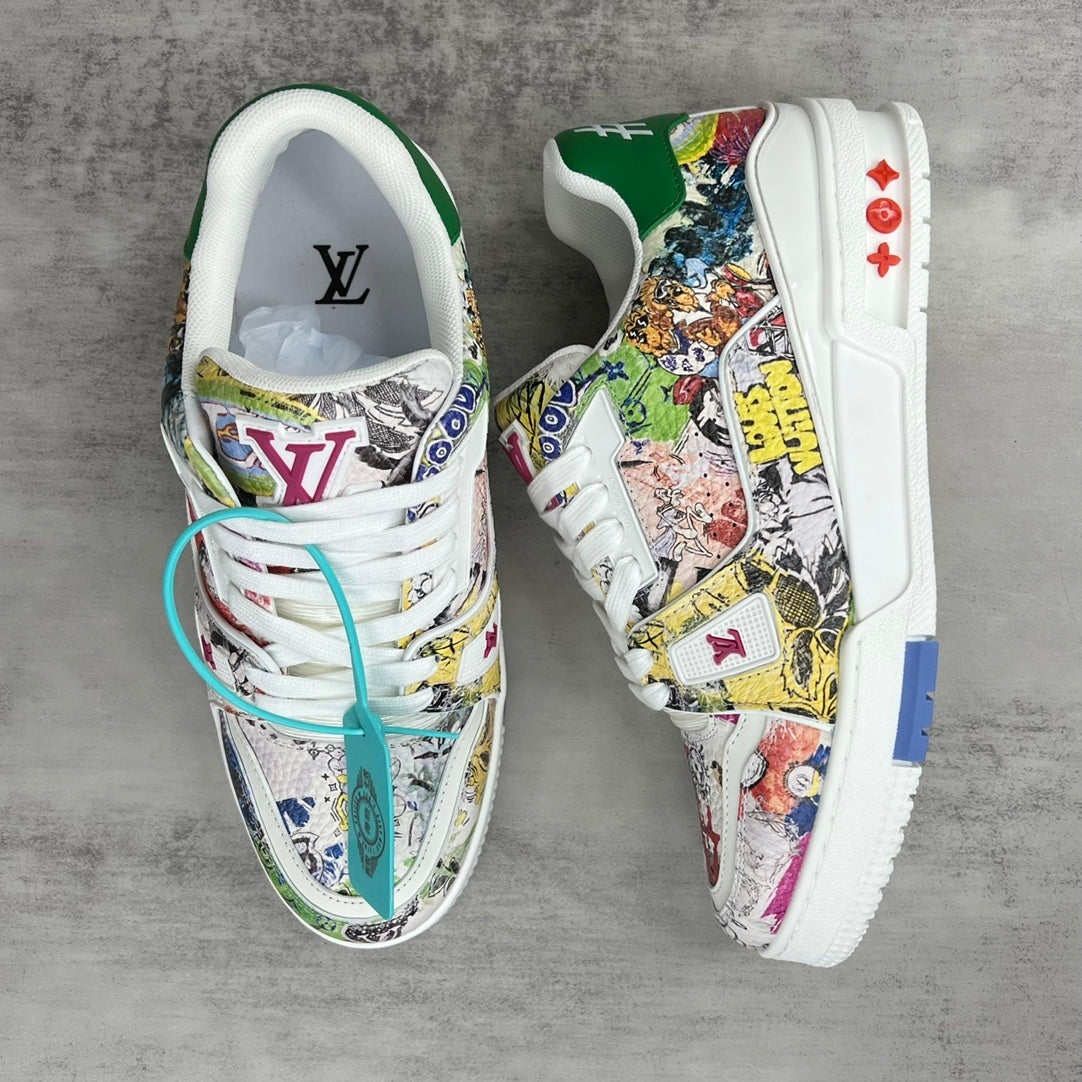 Louis Vuitton Trainers "Comic Motif Multi"