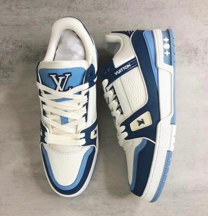 Louis Vuitton Trainers "Blue-White"