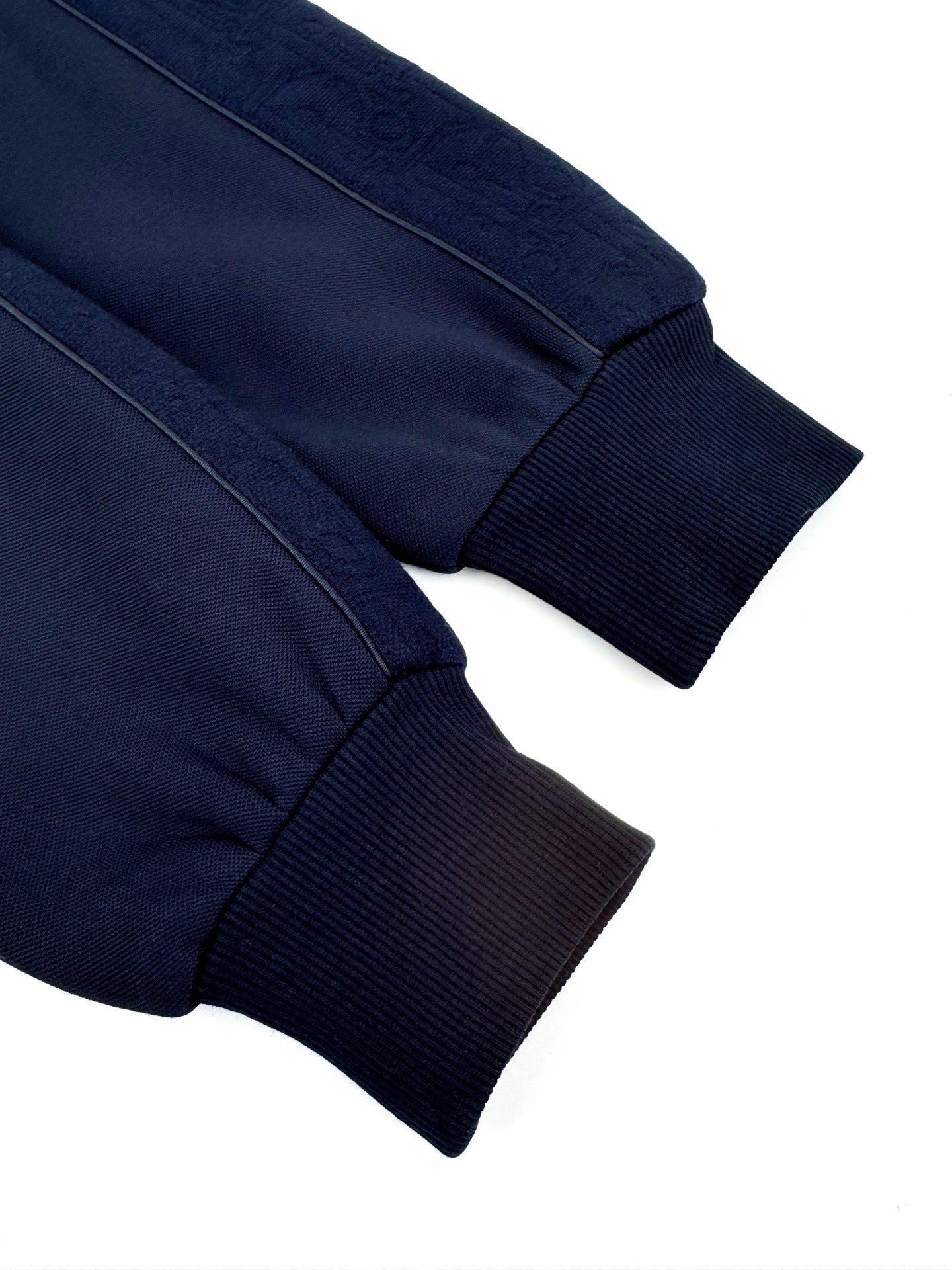 Dior Oblique Track Jacket "Navy Blue Cotton-Blend Jersey"