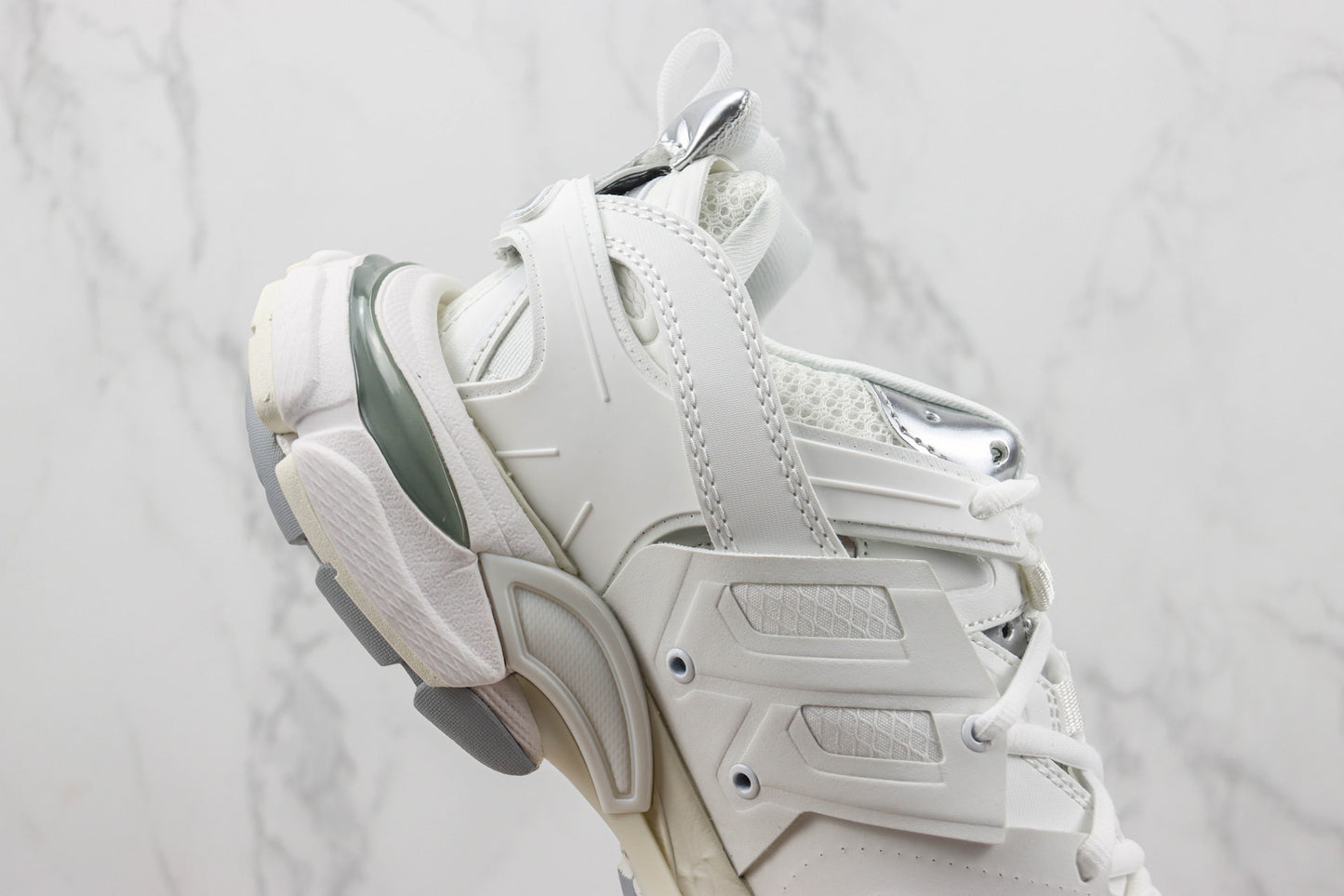 Balenciaga Track "White-Silver"