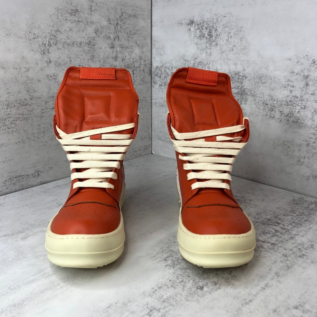 Rick Owens Geobasket "Orange-White"