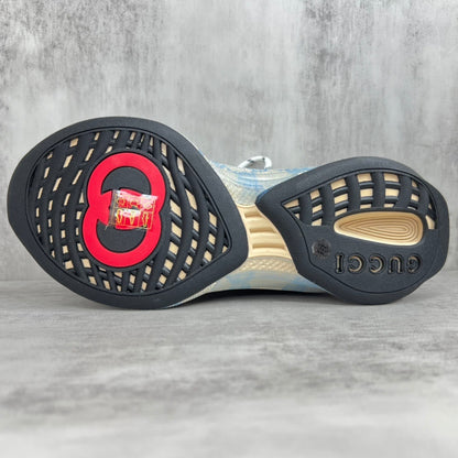 Gucci Run "Beige-Blue Monogram"