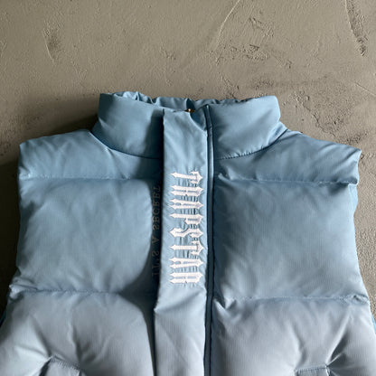 Trapstar Decoded Down Vest "Ice Blue Gradient"