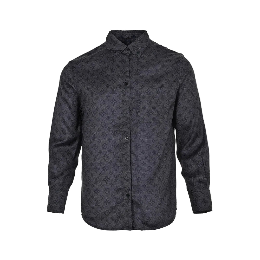 Louis Vuitton Monogram Shirt "Black"