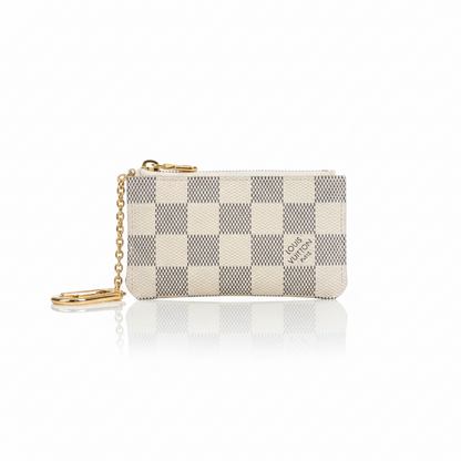 Louis Vuitton Key Pouch "Damier Azur"