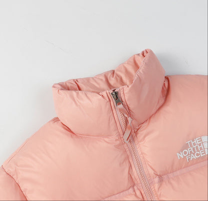 The North Face Nuptse Short Down Jacket "Pink"