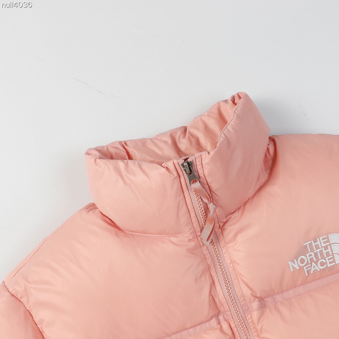 The North Face Nuptse Short Down Jacket "Peach Pink"