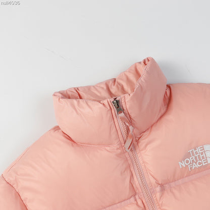 The North Face Nuptse Short Down Jacket "Peach Pink"