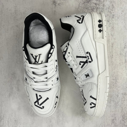 Louis Vuitton Trainers "White-Black Recycled"