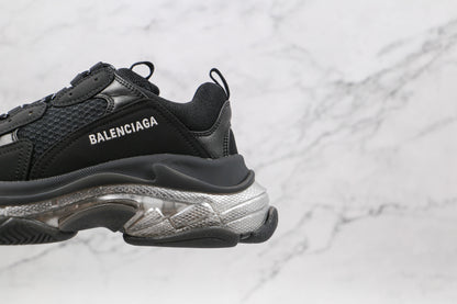 Balenciga Triple S "Black-Silver"