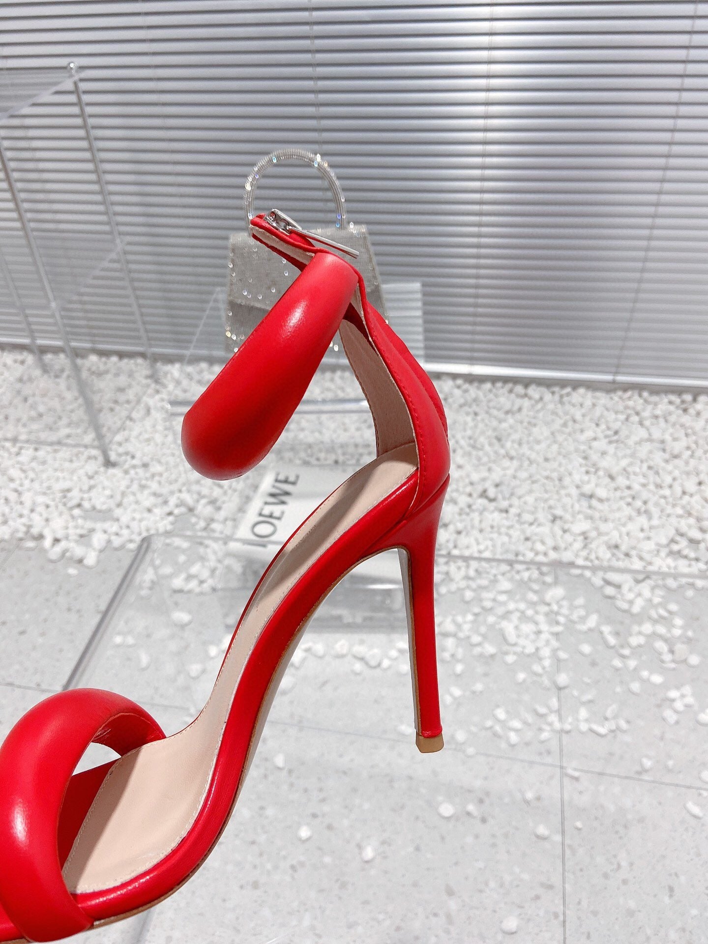 Gianvito Rossi Bijoux High Heels 100mm "Red"