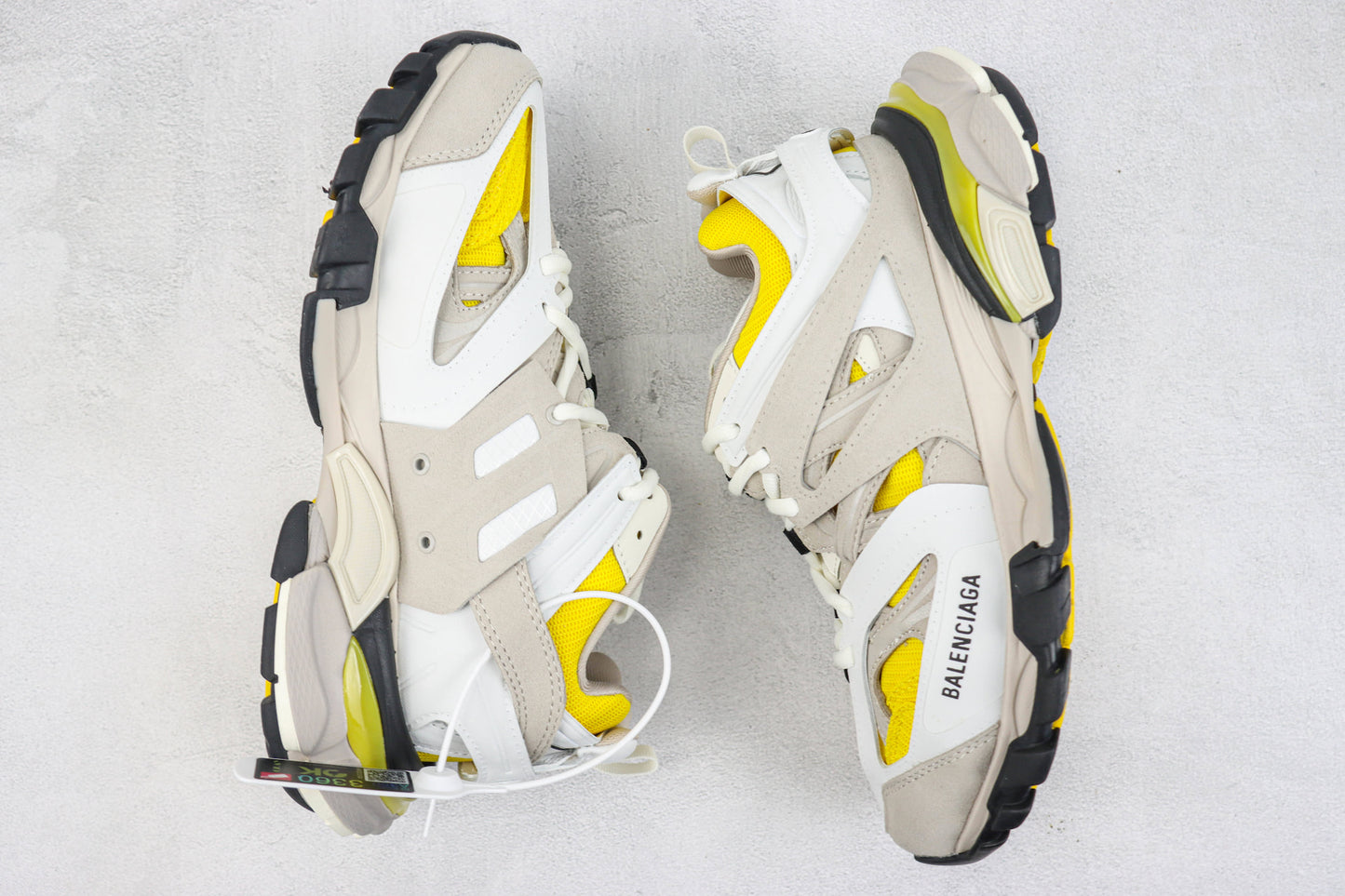 Balenciaga Track "White-Yellow-Beige"