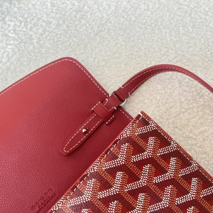 Goyard Goyardine Calfskin Chypre Wallet Pouch