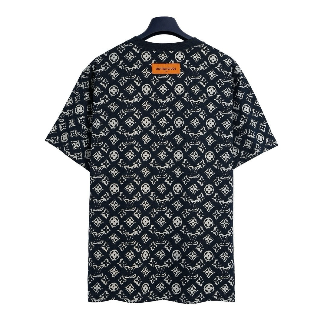 Louis Vuitton Monogram T-Shirt "Black-White"