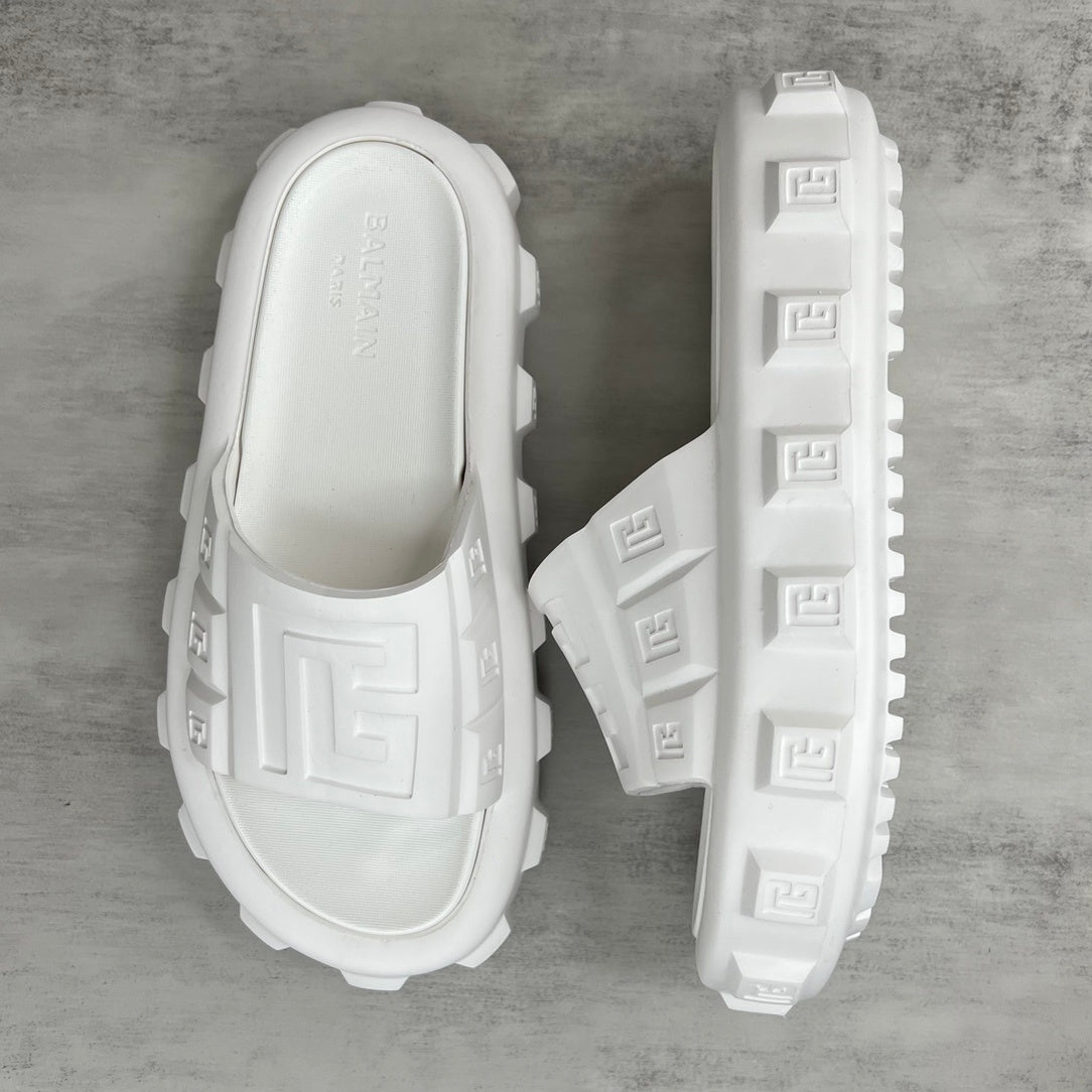 Balmain Slides "White"