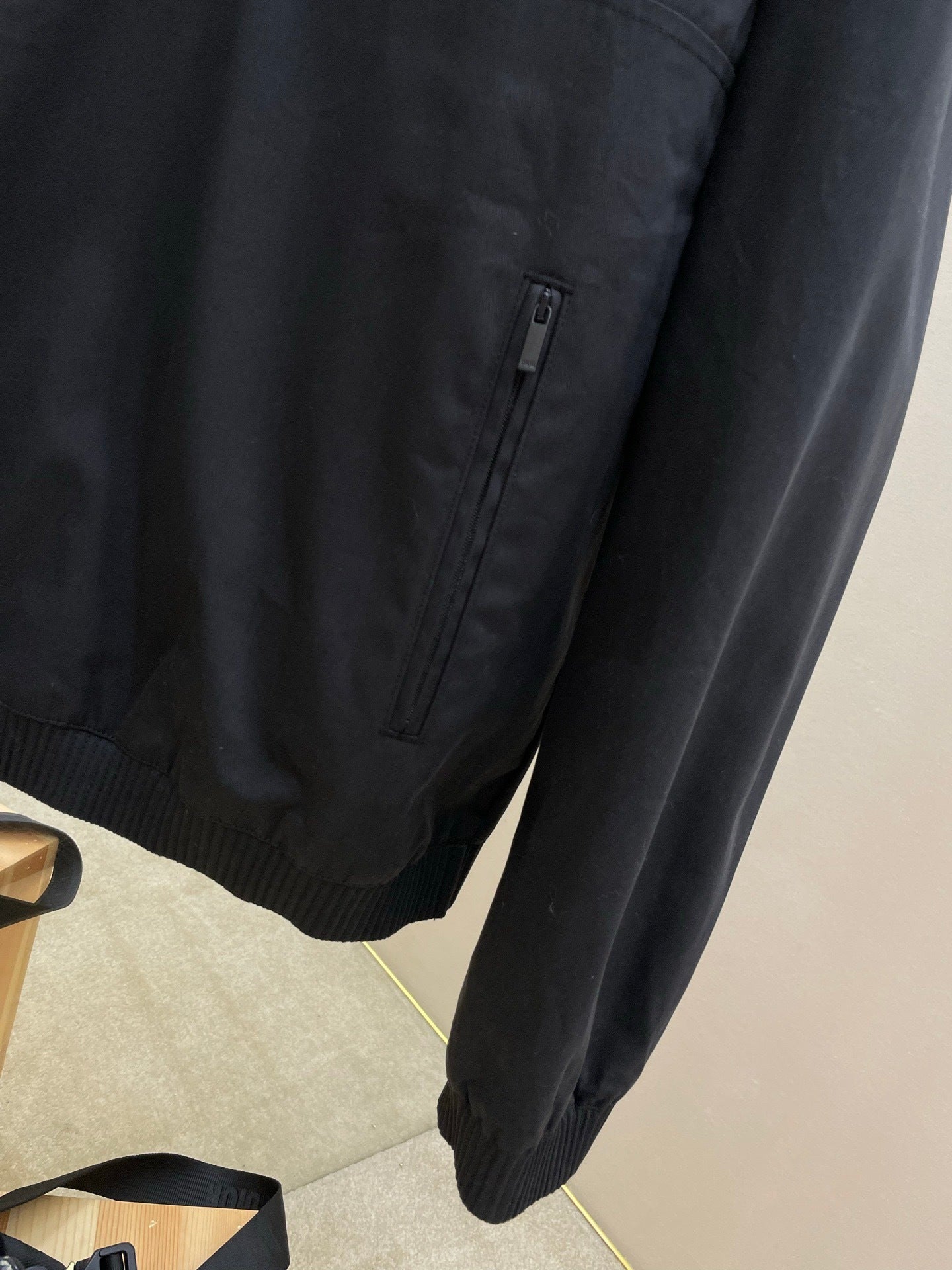 Dior Mountain Pullover Overshirt "Black Blended Cotton Twill"