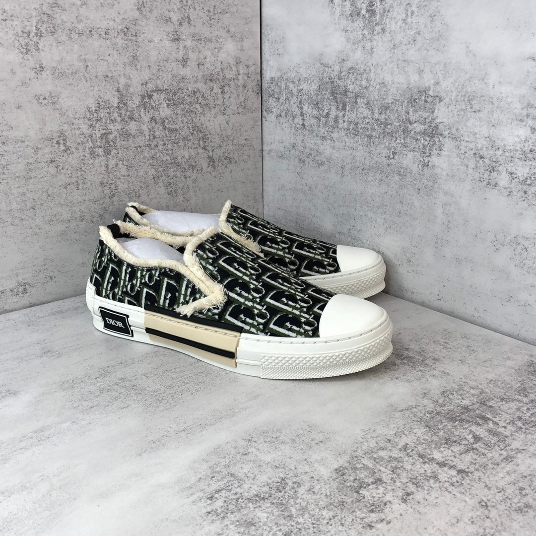 Dior B23 Slip-On "Black-Green-White"