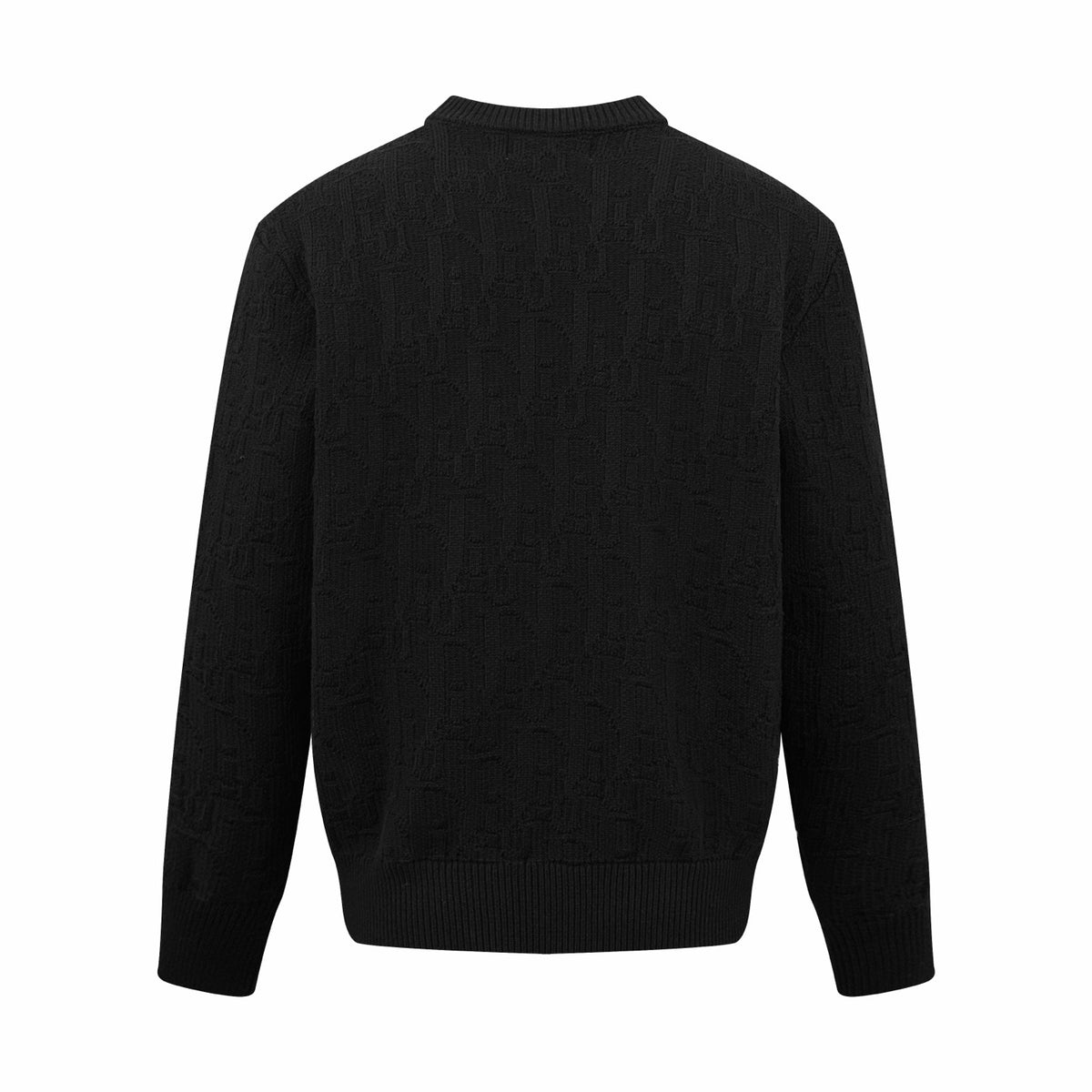 Dior Oblique Sweater "Black Cotton Blend Jersey"