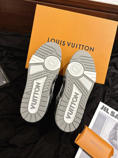 Louis Vuitton LV Trainers "Grey Denim"