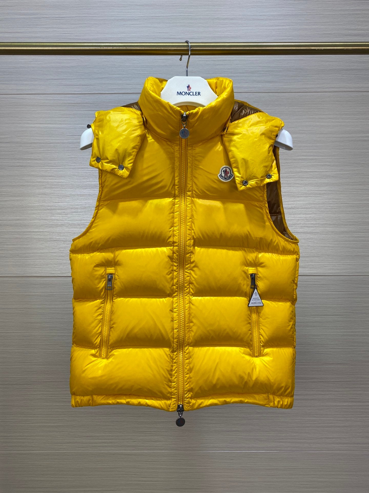 Moncler Bormes Down Vest "Yellow"