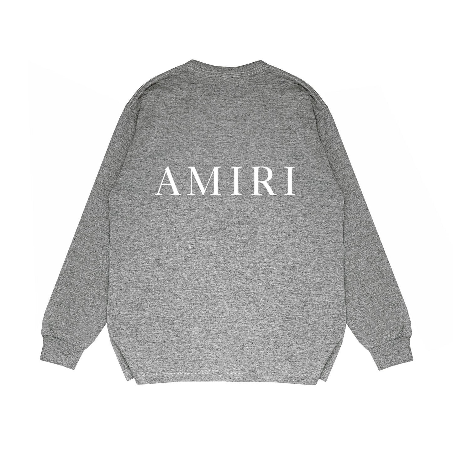 Amiri Core Logo Print Sweatshirt "Grey-White"
