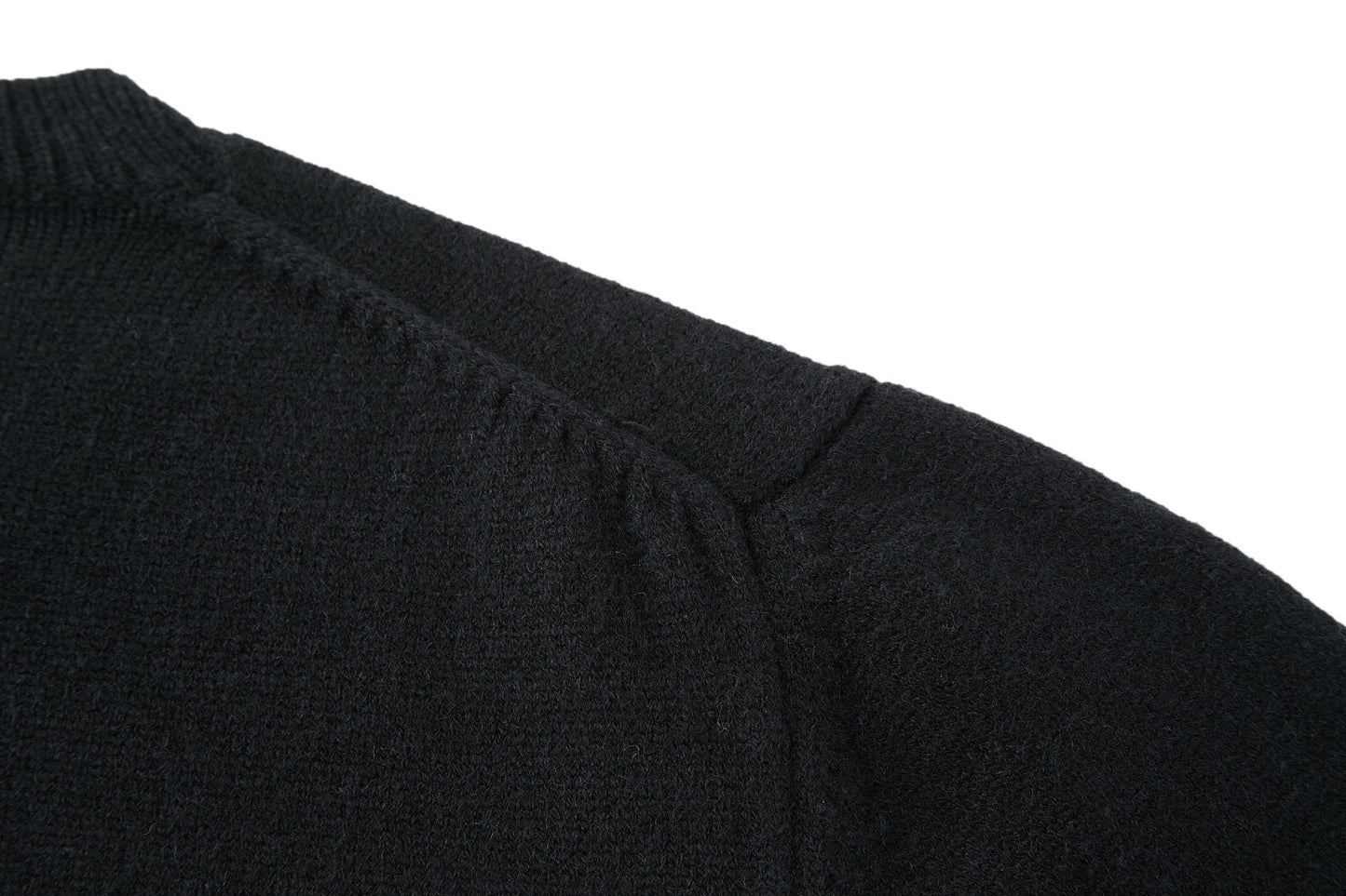 Prada Embroidered Logo Sweater "Black"